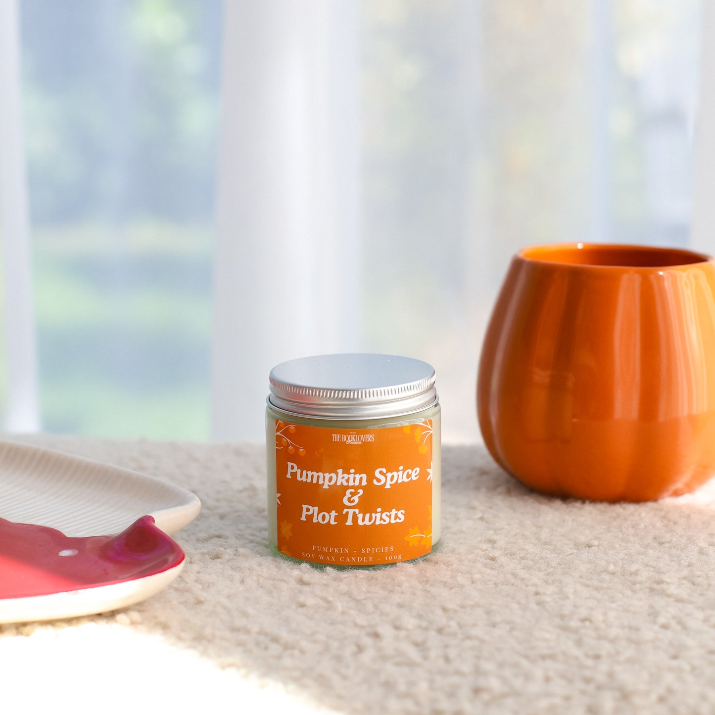 Pumpkin Spice Szójagyertya - thebooklovers