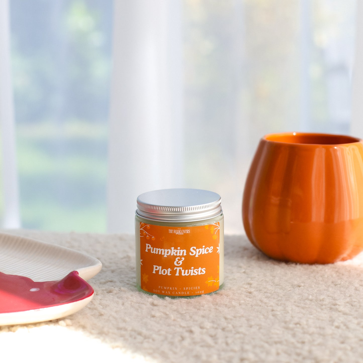 Pumpkin Spice Szójagyertya - thebooklovers