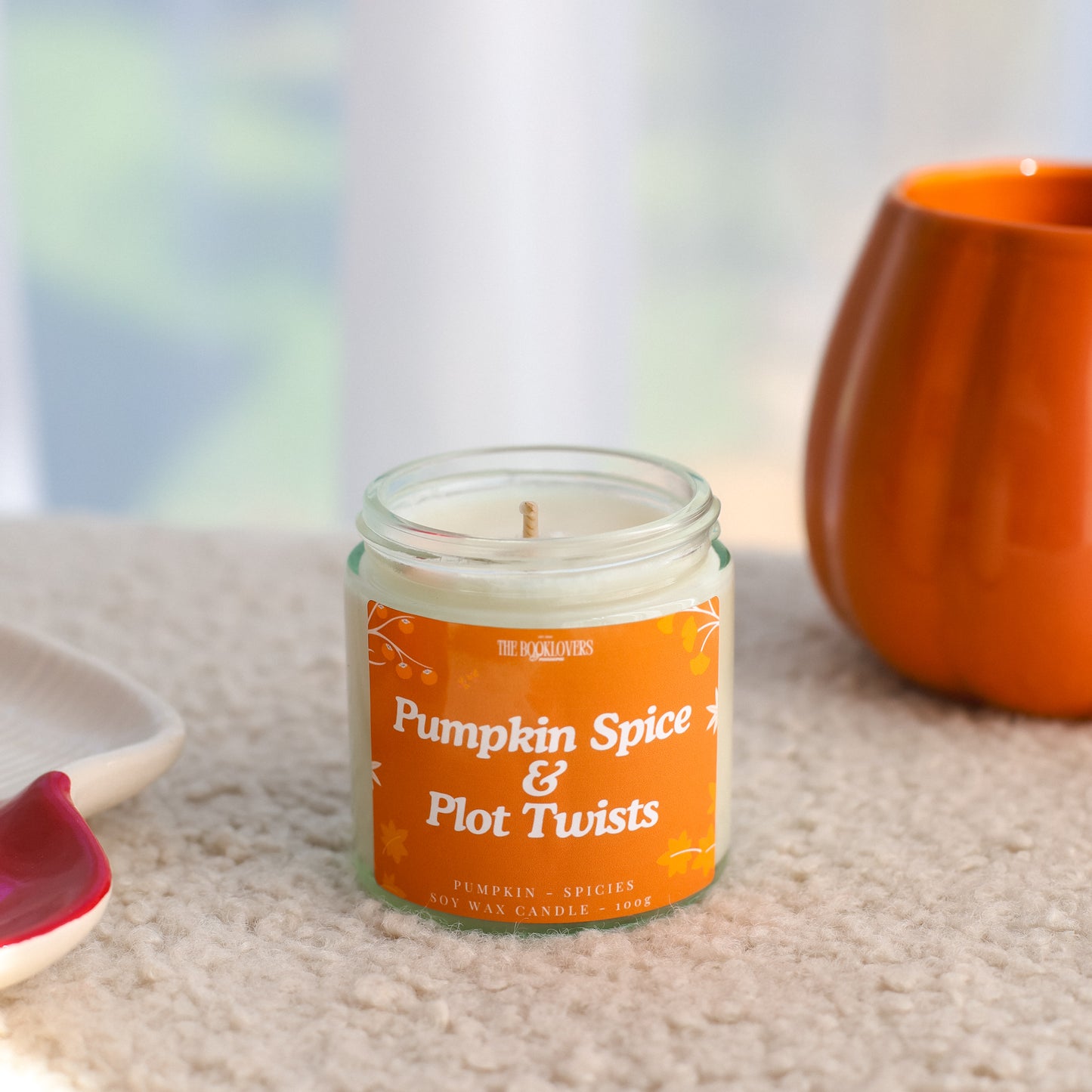 Pumpkin Spice Szójagyertya - thebooklovers