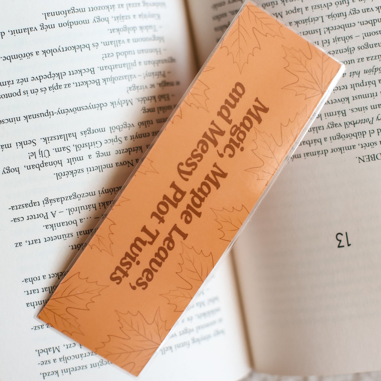 Autumn Vibes Könyvjelző Szett - thebooklovers