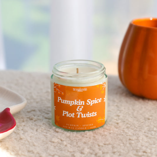 Pumpkin Spice Szójagyertya - thebooklovers