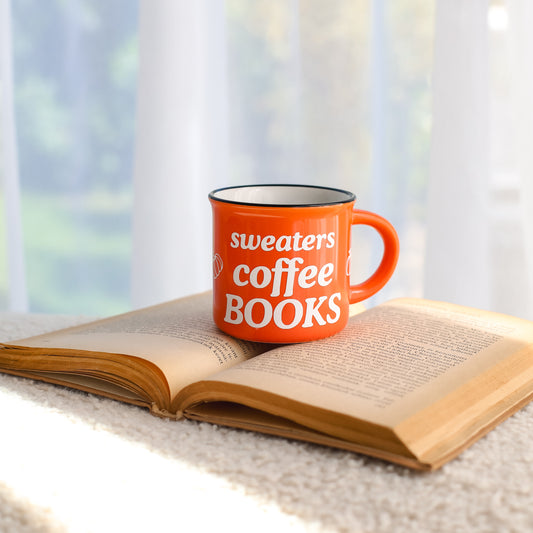 Sweaters, Coffee, Books Bögre - thebooklovers